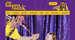 Desktop Screenshot of mrbananahead.com
